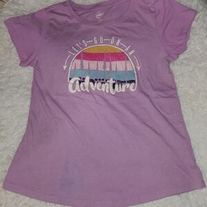 Wonder Nation Purple Girls Adventure T-Shirt